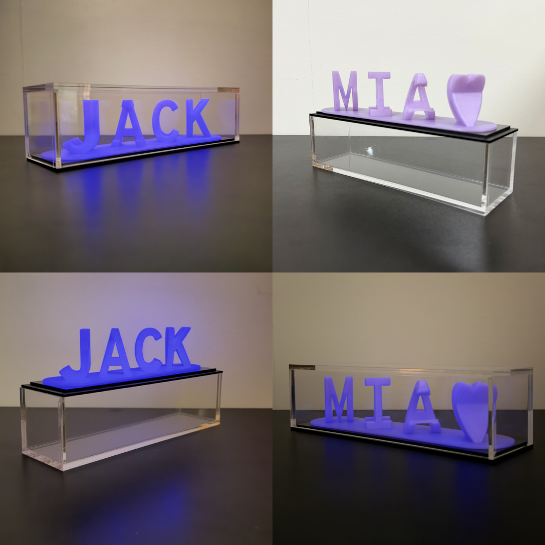 Personalized Dual Name Glow In The Dark