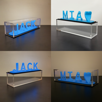Personalized Dual Name Glow In The Dark